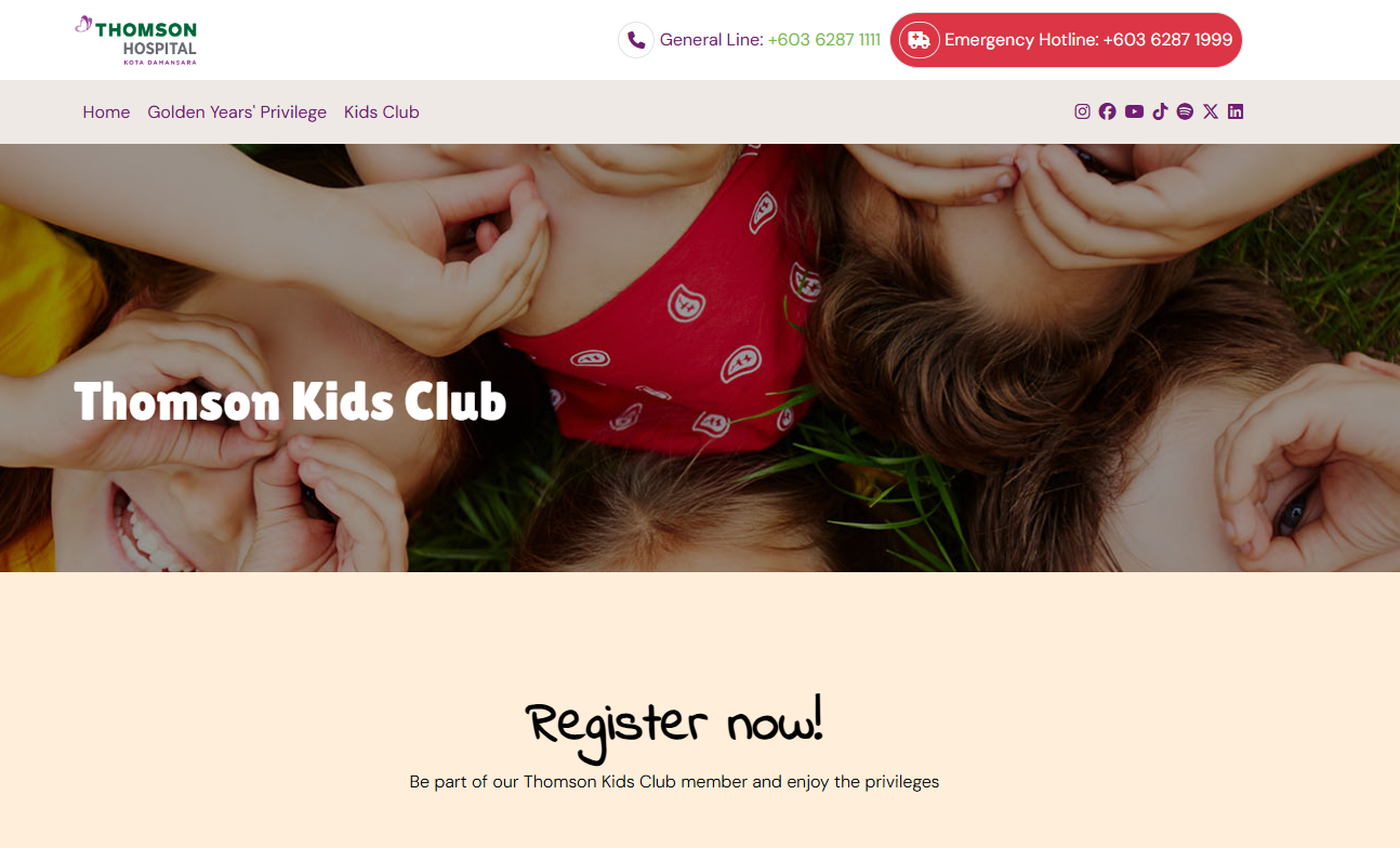 Thomson Membership Portal